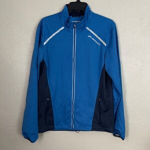 Brooks Running Men's Windbreaker Jacket Blue Medium